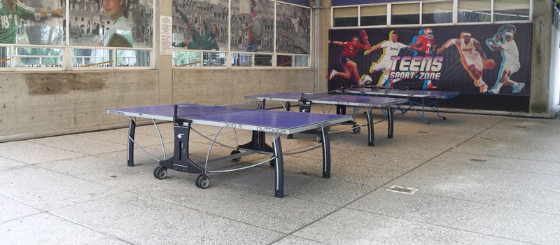 Cancha de ping pong